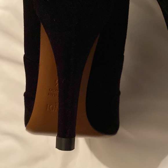 Fendi - Black Velvet Boots - Rockoko - Picture 10 of 11